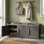 Armoire de rangement pour chaussures 47 "à 3 portes