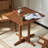 Nut-brown Rectangular Solid Wood Dining table