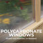 Serre avec cadre en bois de cèdre et panneaux en polycarbonate de 6,7 pi x 6,0 pi Meridian - Conception compacte et durable