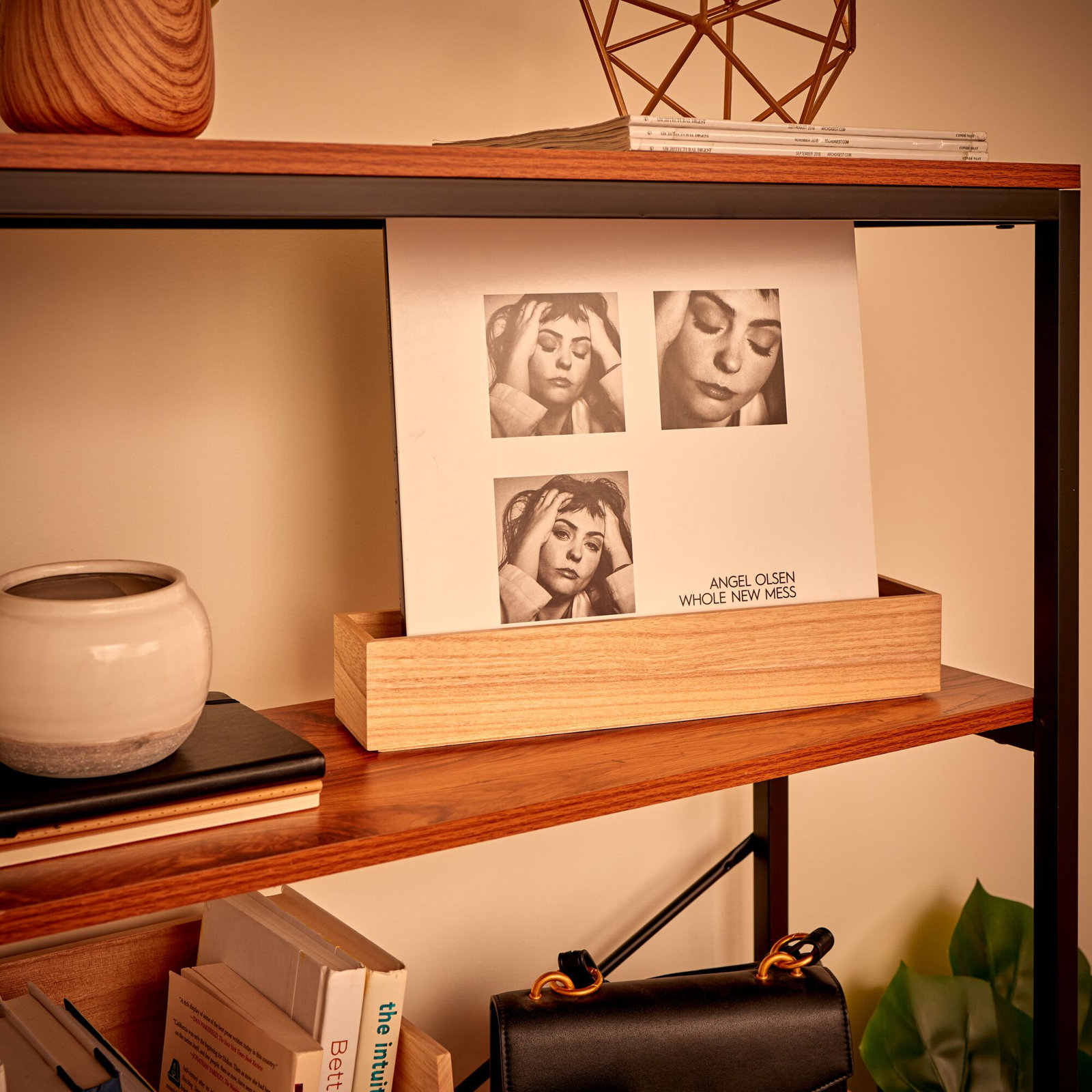 Renewable Wood Drawer Organizer Bin