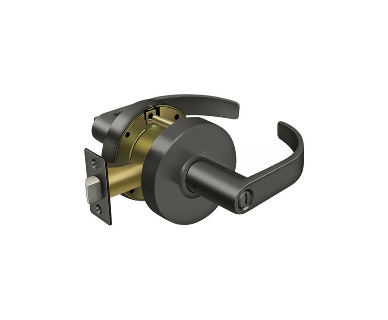 Deltana CL602EVC-10B Comm. Norme de protection des renseignements personnels GR2, courbé avec cylindre en bronze huilé