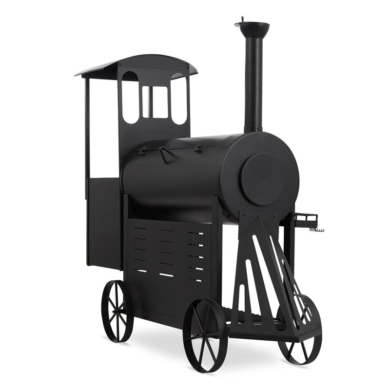 Offset Charcoal Smoker & Grill