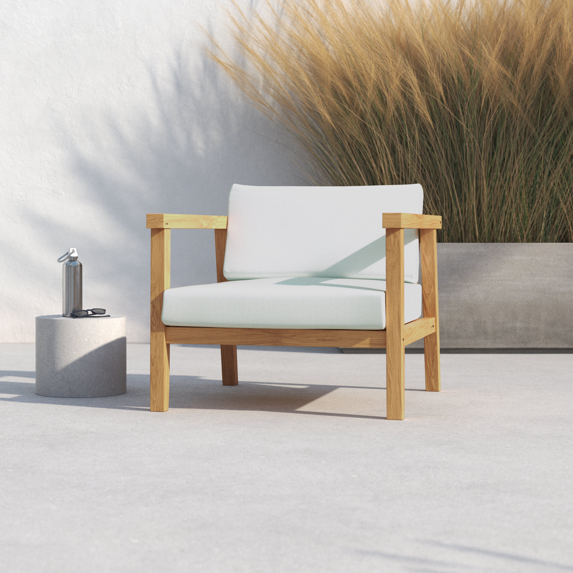 Bayport Outdoor Patio Teak Armchair