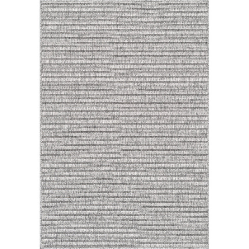 Nadene Gray Indoor Area Rug, Rectangle 5' x 7'