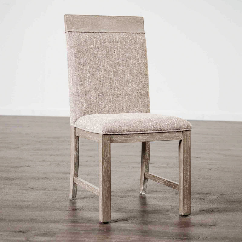 Deux chaises deux pièces pour les chaises d'appoint de style transitionnel d'intérieur pour la salle à manger