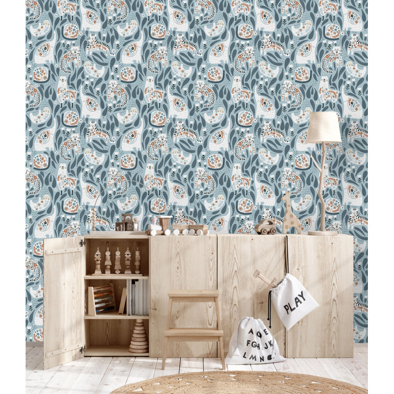 Panneau de papier peint, L 18,75 po x l 25 po, Vinyle
