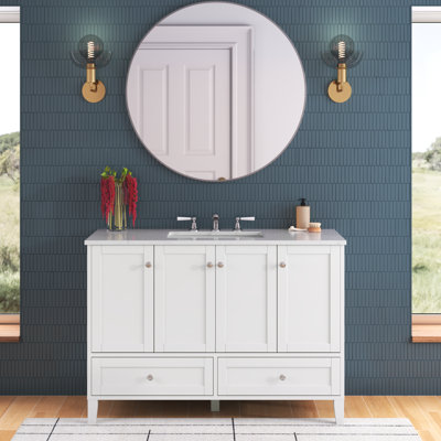 Ensemble de meuble-lavabo simple 48 po Selma