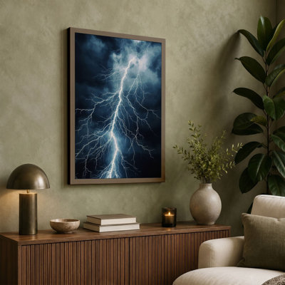 Storm's Fury Modern - Wrapped Canvas