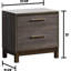 Table de chevet pour chambre Hawkinsville