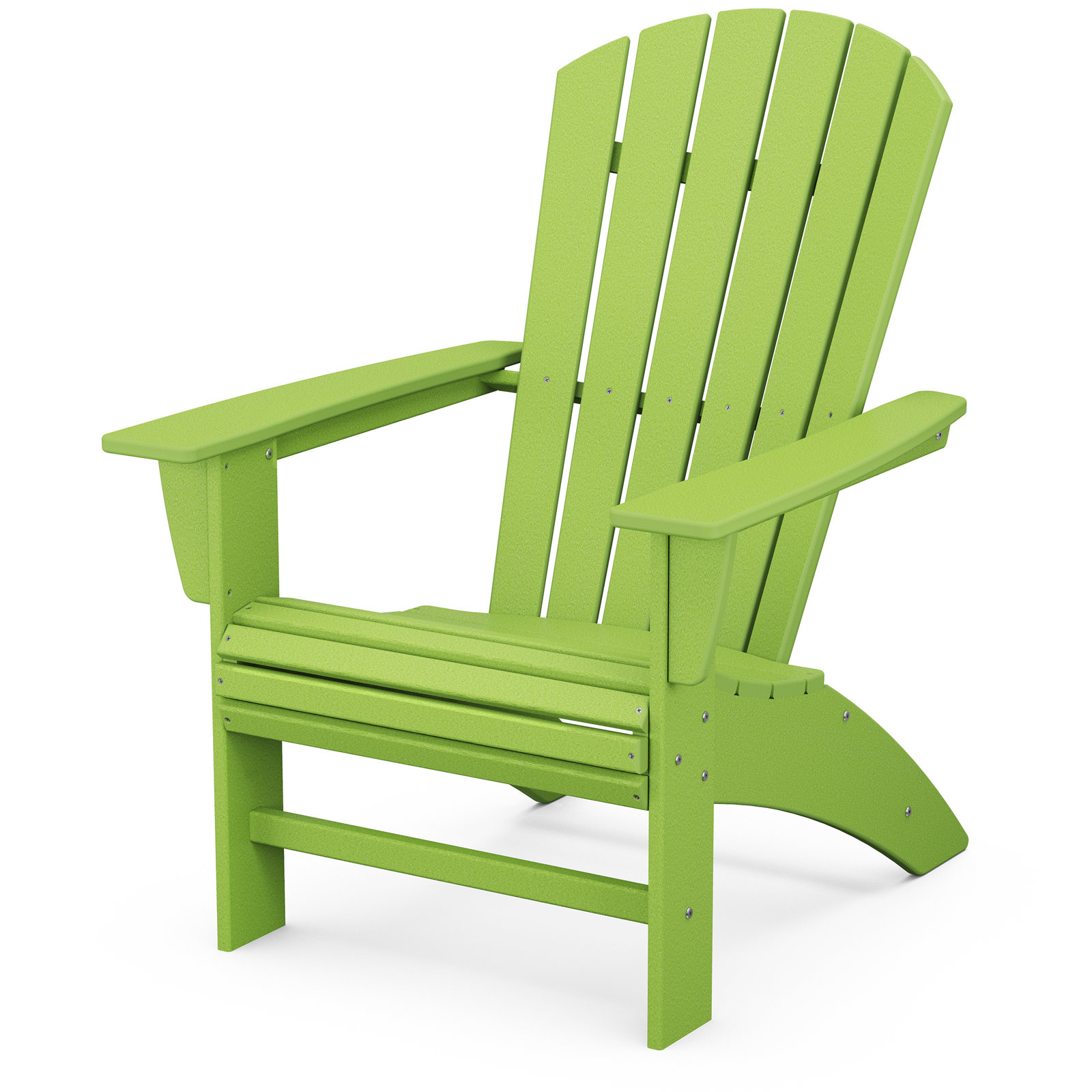 POLYWOOD® Nautical Adirondack Chair, Lime
