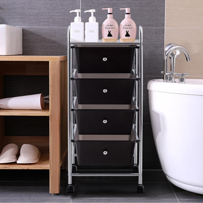 Liyara 4 Drawer Storage Drawer