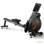 FED Fitness Yosuda Series RM2 Magnetic and Water Rowing Machine, Bluetooth App, Comfort Seat for Tall Users at Home