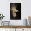 Abstrait héron, reproduction d'art sur toile-115243359