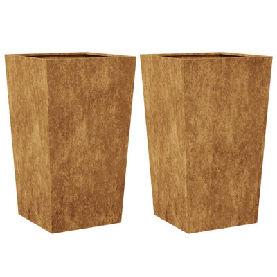 Aldegundo Metal Elevated Planter