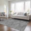 Tapis gris anthracite lavable à la machine intérieur / extérieur Chayden ACN1016-109482815