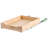 Pull Out Cabinet Organizer Soft Close Slide Out Shelf Wood Drawer 21"D-1207959254