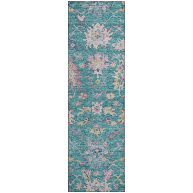 Premium Machine Washable Gurubaksh AMF1154 Global Rug