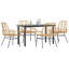 Patio Dining Set with Rectangular Table-1120792305-1120792318