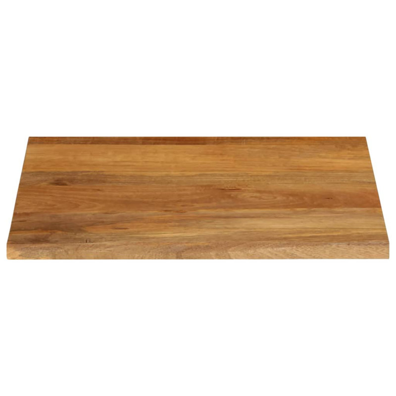 Solid Wood Table Top, 2.5cm H x 40cm W x 40cm D