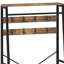 Hall Tree 80cm Wide with Bench and Shoe Storage-199610872