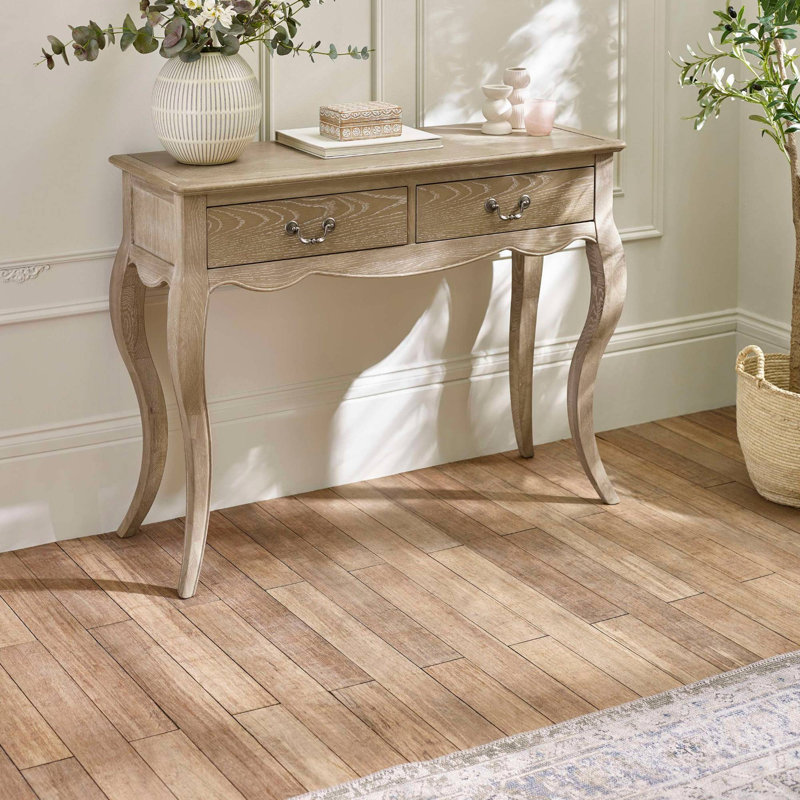Antia 108cm Solid Wood Console Table