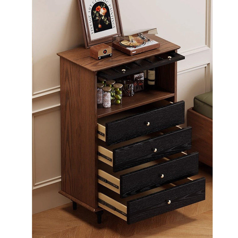 Commode décorative 4 tiroirs Jovany, H 47,24 po x l 27,55 po x P 15,74 po