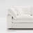 Abramson 120.5in White L-Shaped Modular Reversible Cloud Sofa-1317561445