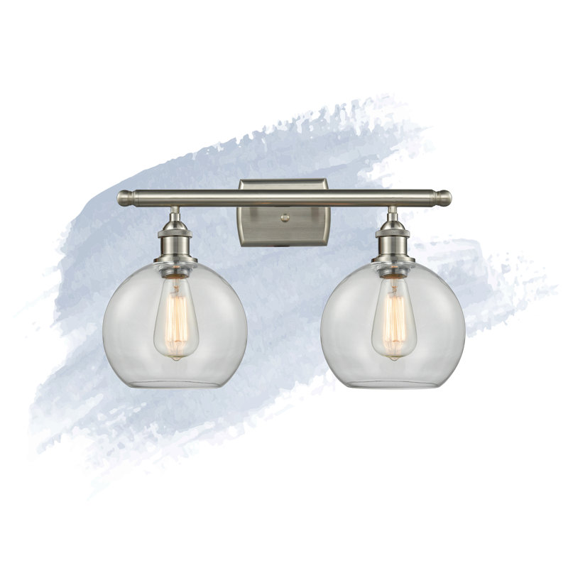 Baptista 2 - Light Dimmable Vanity Light, Brushed Satin Nickel