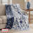 Hunter Reversible Plaid Plush Throw Blankets-120240385