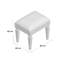 Solid + Manufactured Wood Accent Stool
