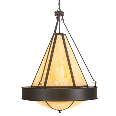 Luminaire suspendu unique en forme de larme à 12 lumières Obsidian