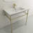 BOCCHI Ravenna 18.7 " Fireclay Rectangular Bathroom Sink and Overflow Hole-90558845-94265138