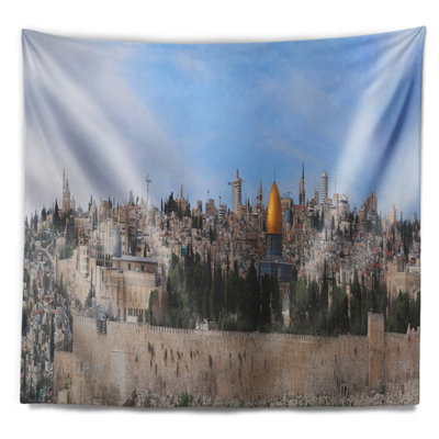 Photographie jérusalem paysage urbain tapisserie panoramique