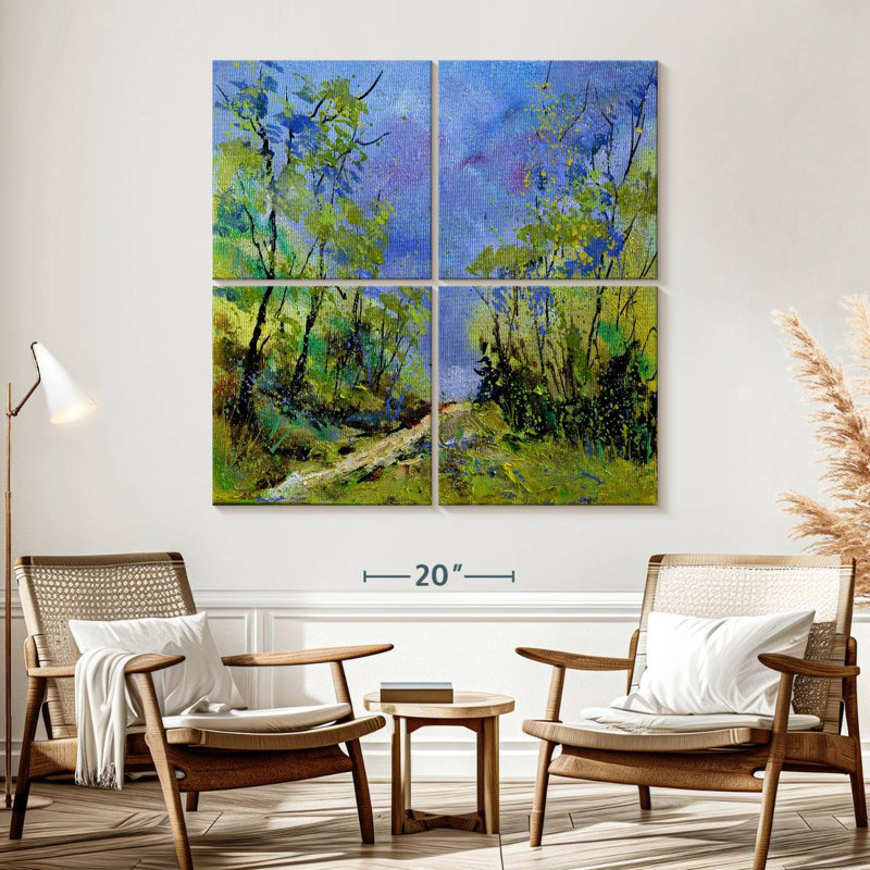 Spring Path, 57" H x 57" W