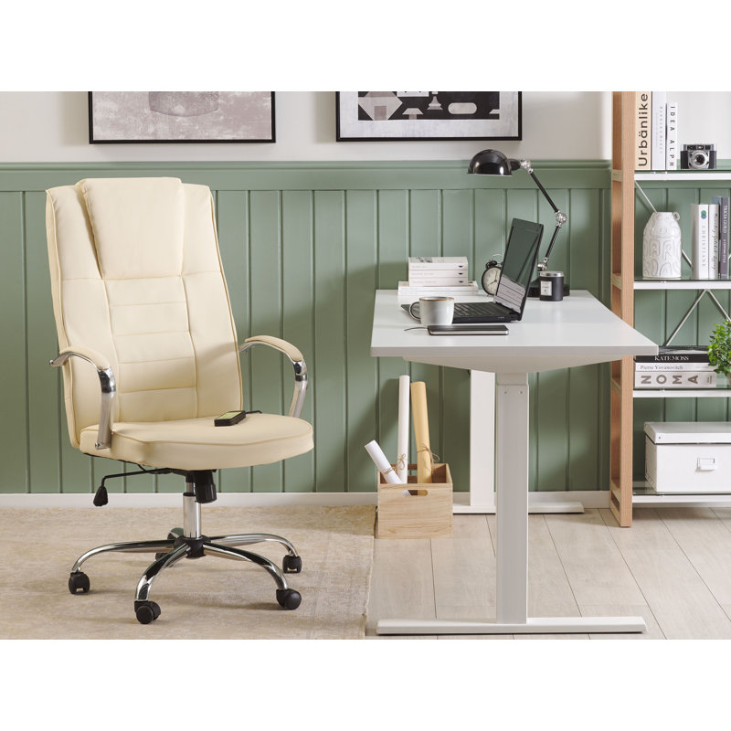 Heated Executive Chair, Beige