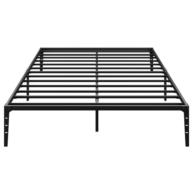 14 Inch Foldable Bed Frame, Heavy Duty Metal Platform Bed Frame, Full