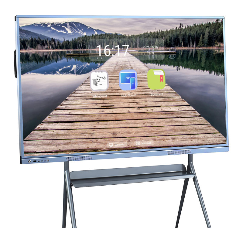 Écran tactile JYXCN 4K Smart Board tout-en-un, tableau blanc interactif avec double système et partage de nuage Idéal pour la salle de classe, le bureau et les présentations?