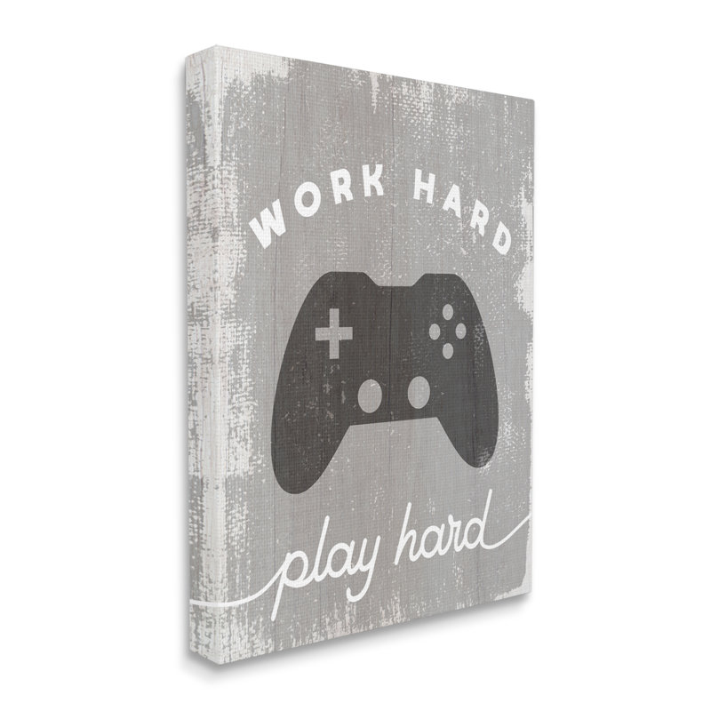 Work Work, Plaque de bois, H 40 po x l 30 po