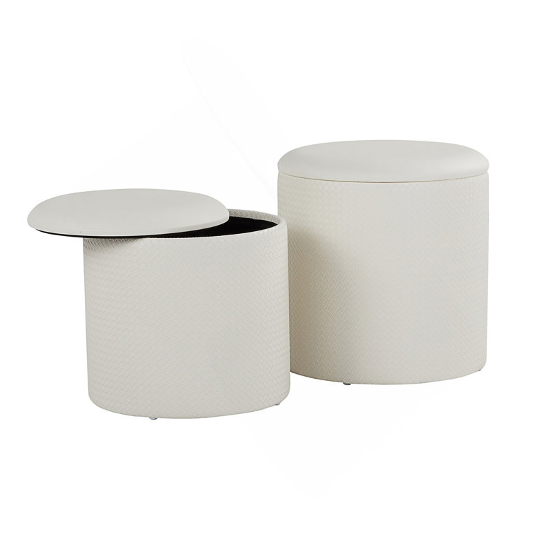 Ensemble de repose-pieds gigogne contemporain Maverick