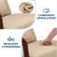 Fauteuil d'appoint ergonomique MidCentury Modern-981376271