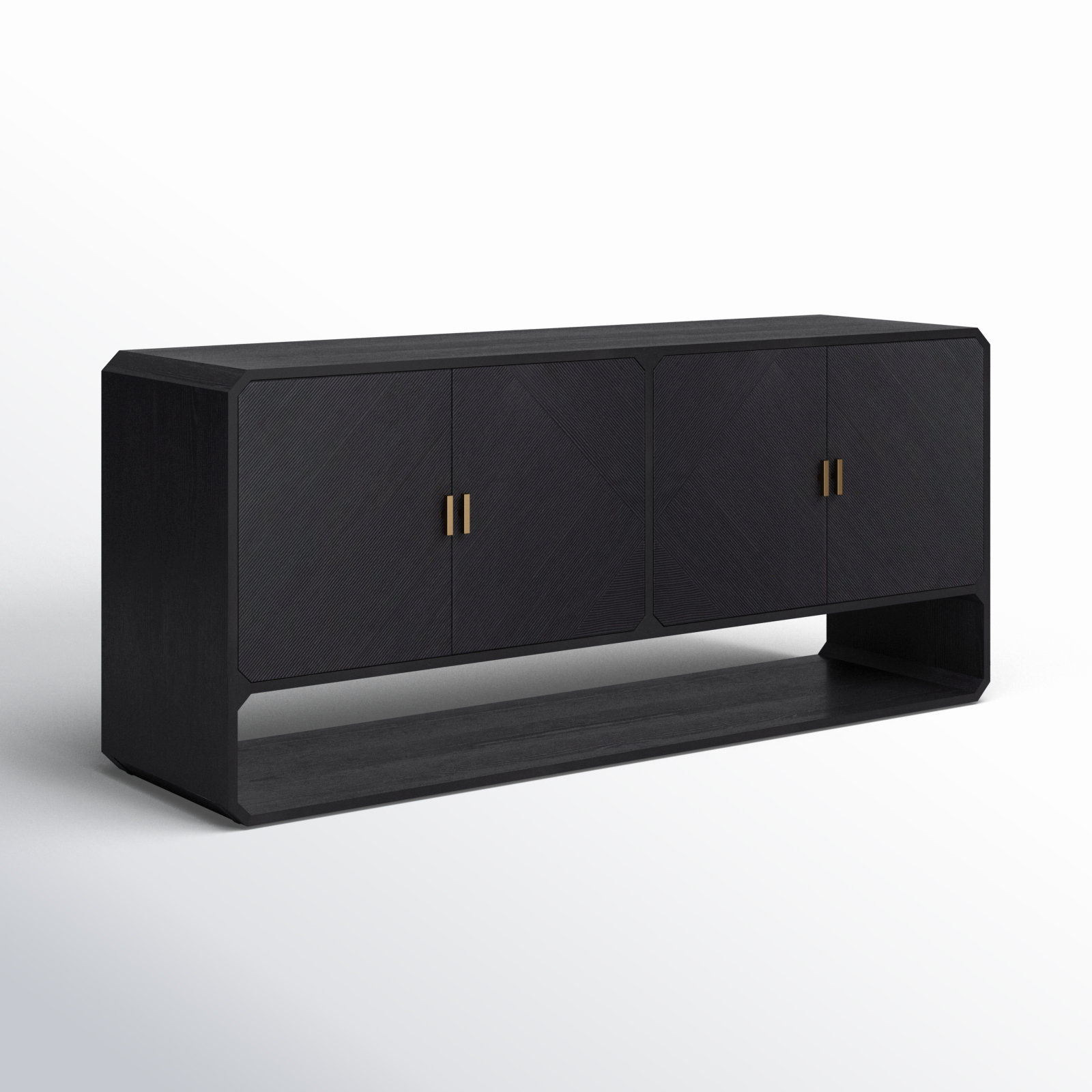 Gable 68.5'' Sideboard, Black Ash