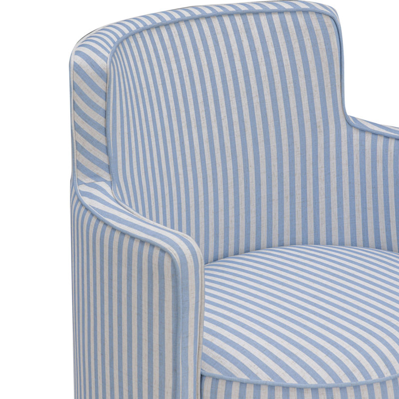 Chaise pivotante Passe, Bleu