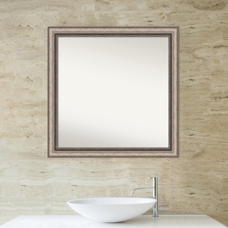 Miroir mural de salle de bain Lyla, 30,25 po x 30,25 po