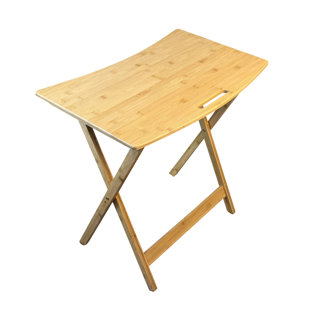 Table personnelle pliante en bambou massif