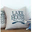 Nautical Linen Square Pillow Cover & Insert
