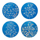 Chinoiserie Lacquered Round Placemats