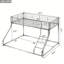 Metal Floor Bunk Bed, Twin XL Over Queen