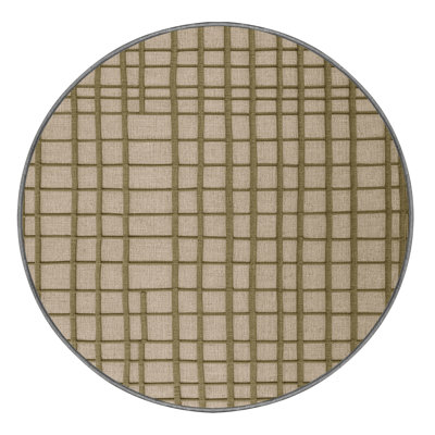Machine Washable Trellis Gray Area Rug