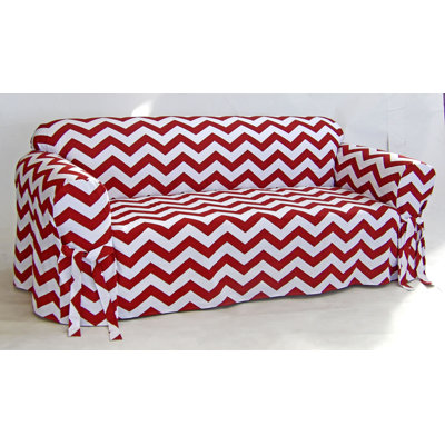 Box Cushion Sofa Slipcover