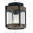 1 - Bulb Outdoor Flush Mount
